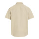 Calvin Klein Ανδρικό πουκάμισο Linen Cotton Short Sleeve Shirt